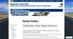 Desktop Screenshot of bartleytrailers.com